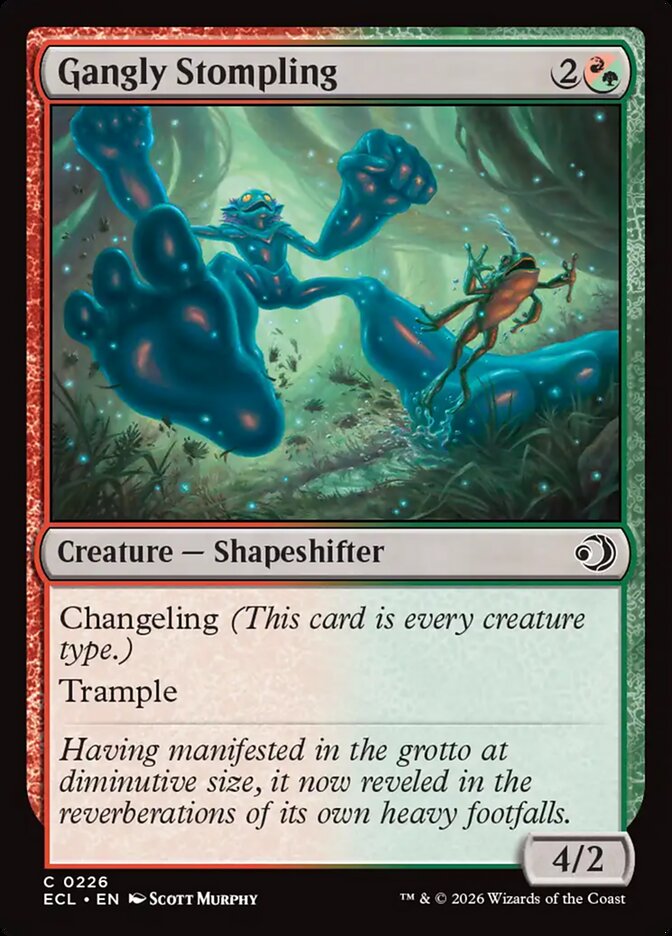 MTG Card Title: Gangly Stompling ECL/226