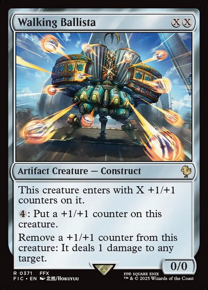 MTG Card Title: Walking Ballista FIC/371