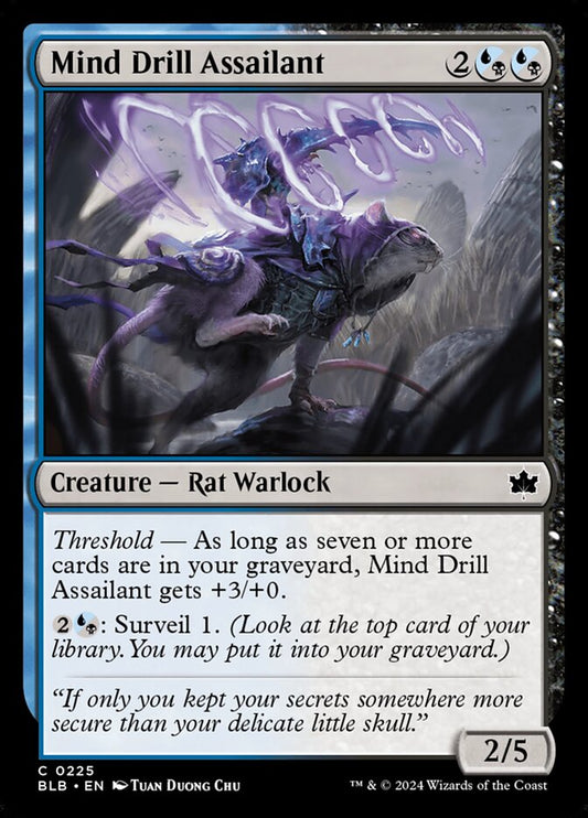 MTG Card Title: Mind Drill Assailant BLB/225