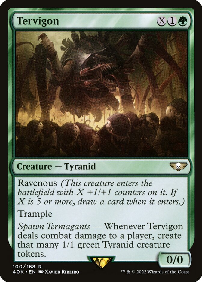 MTG Card Title: Tervigon 40K/100