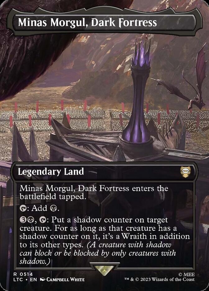 MTG Card Title: Minas Morgul, Dark Fortress LTC/514