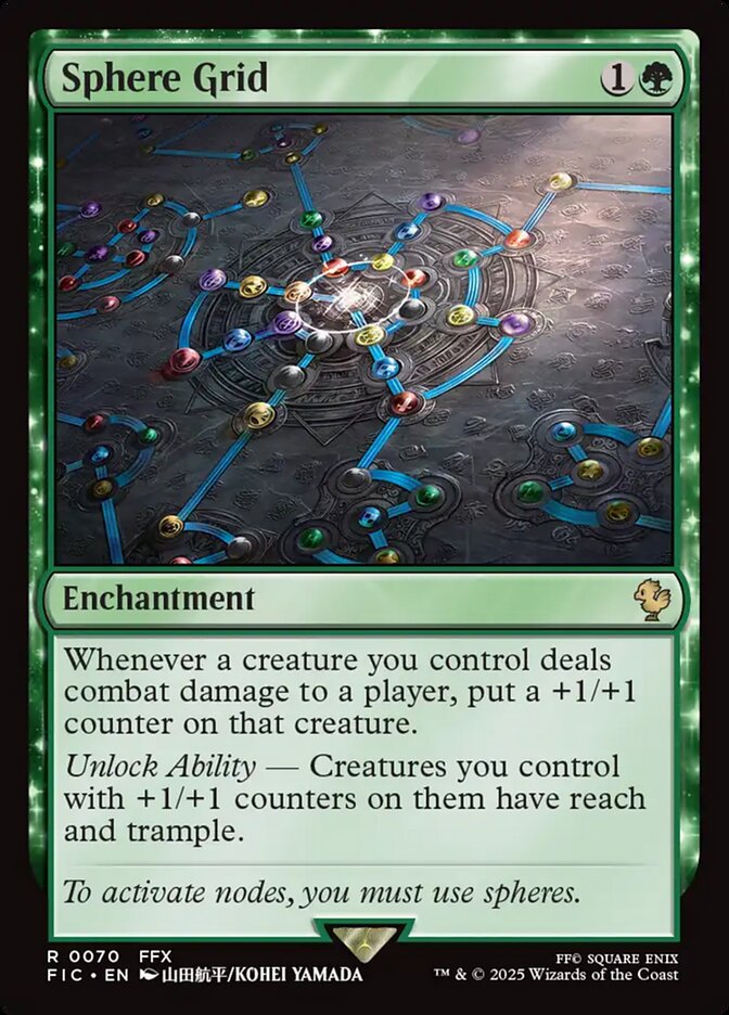 MTG Card Title: Sphere Grid FIC/70