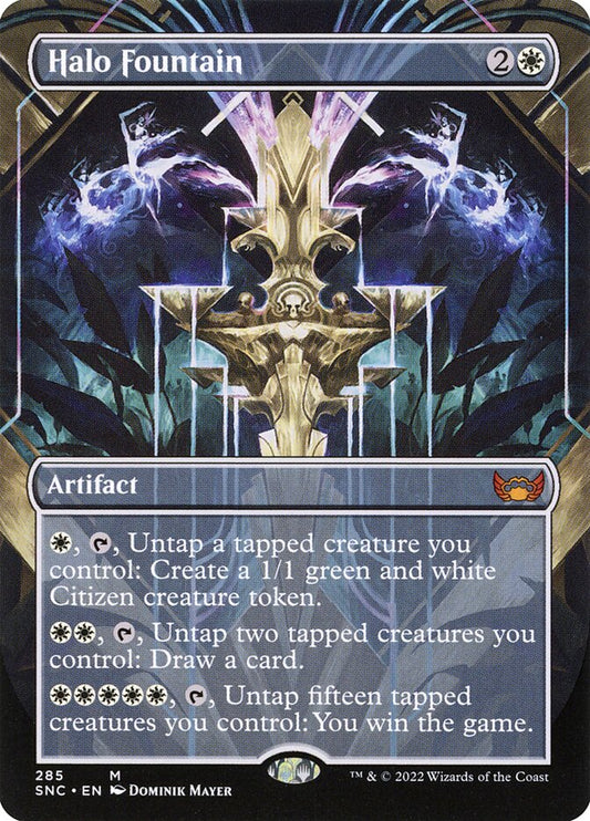 MTG Card Title: Halo Fountain SNC/285