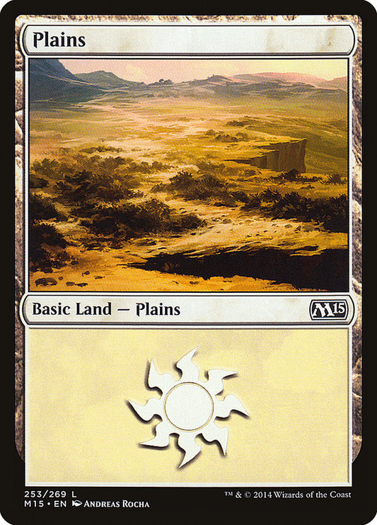 MTG Card Title: Plains M15/253