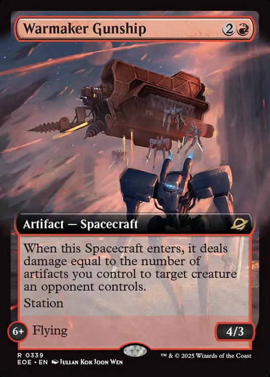 MTG Card Title: Warmaker Gunship EOE/339
