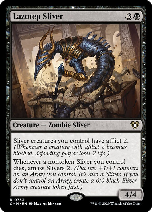 MTG Card Title: Lazotep Sliver CMM/733