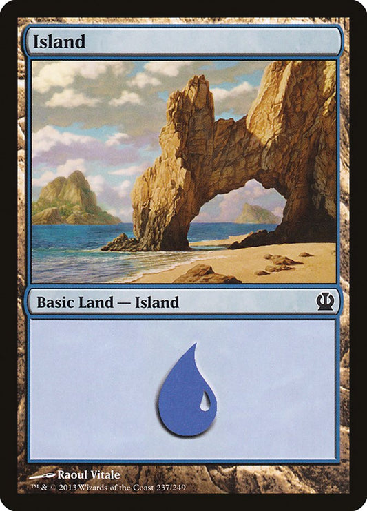 MTG Card Title: Island THS/237