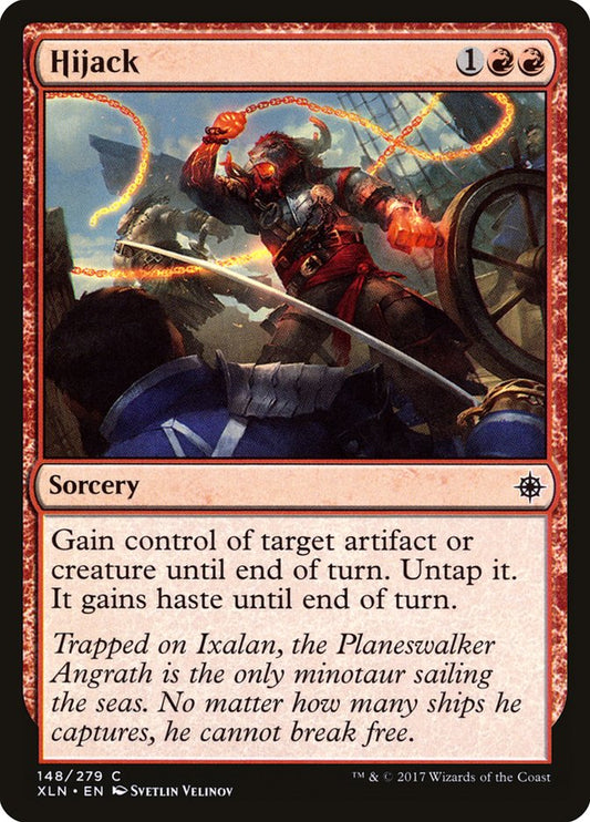 MTG Card Title: Hijack XLN/148