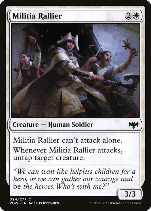 MTG Card Title: Militia Rallier VOW/24