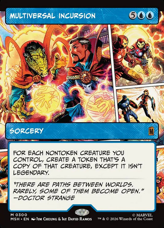 MTG Card Title: Multiversal Incursion MSH/300