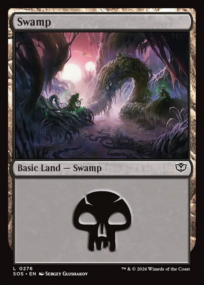 MTG Card Title: Swamp SOS/276