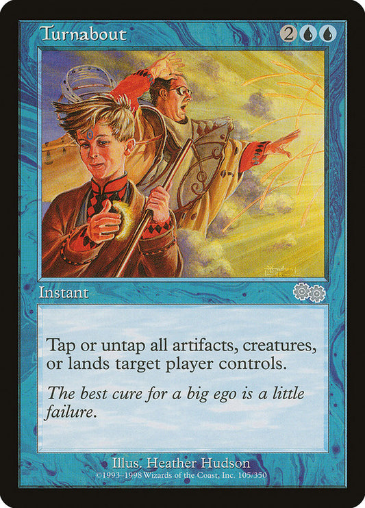 MTG Card Title: Turnabout USG/105