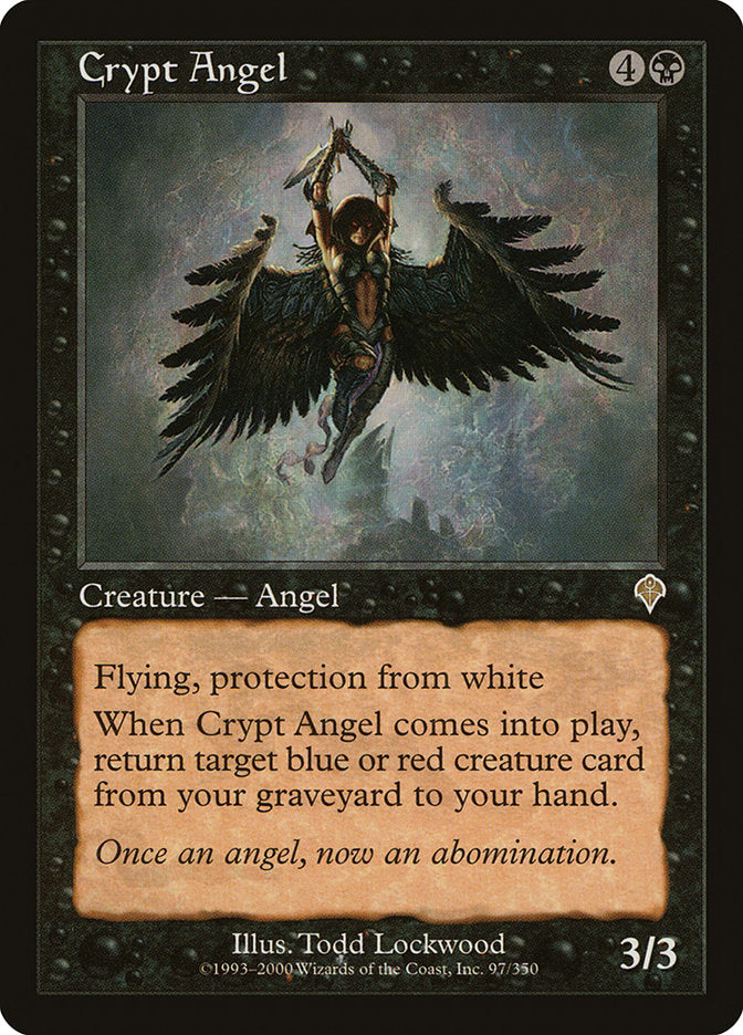 MTG Card Title: Crypt Angel INV/97