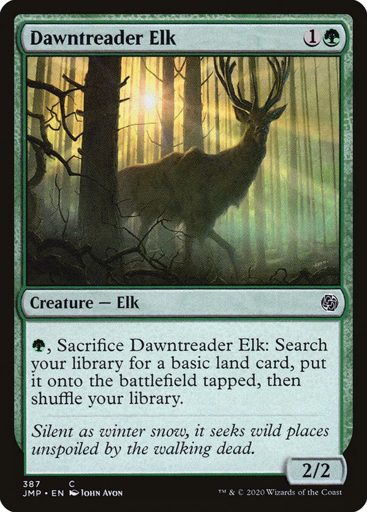 MTG Card Title: Dawntreader Elk JMP/387