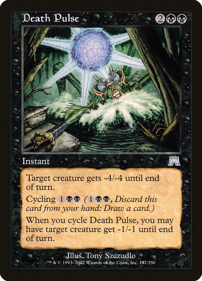 MTG Card Title: Death Pulse ONS/137