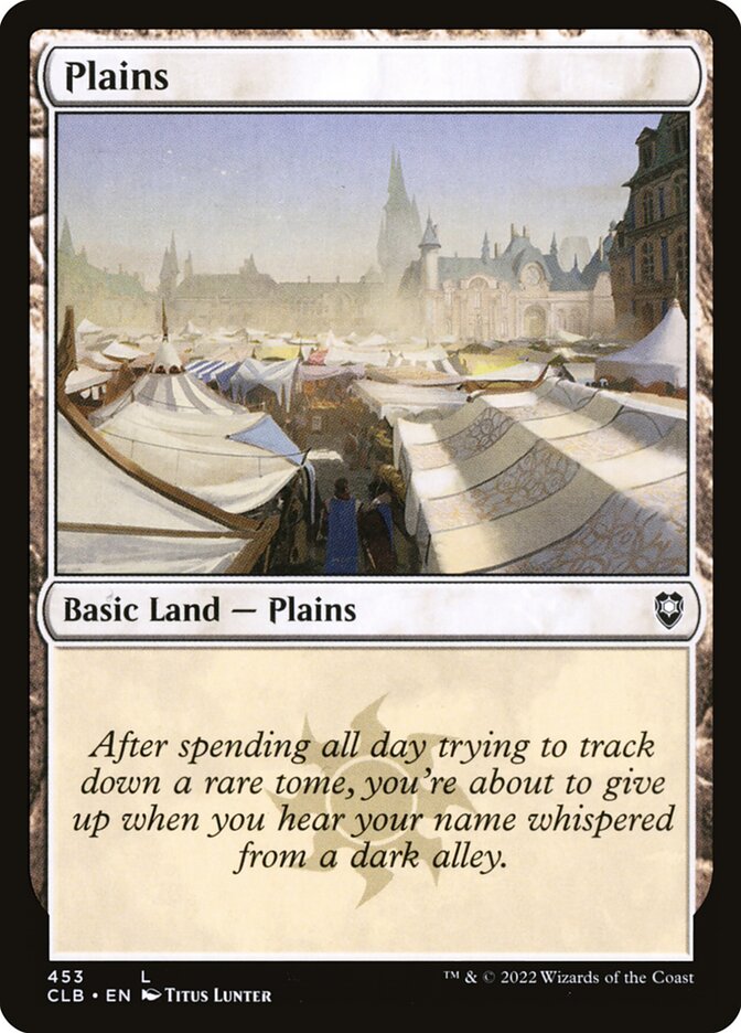 MTG Card Title: Plains CLB/453