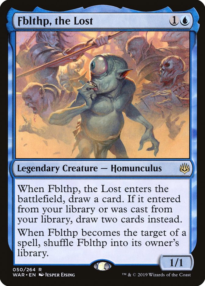 MTG Card Title: Fblthp, the Lost WAR/50