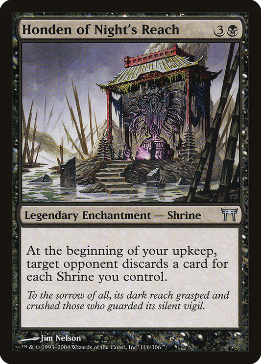 MTG Card Title: Honden of Night's Reach CHK/116