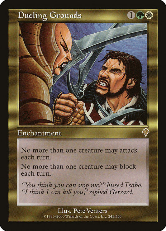 MTG Card Title: Dueling Grounds INV/245
