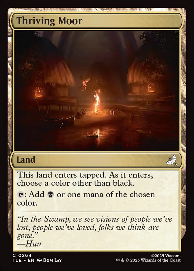 MTG Card Title: Thriving Moor TLE/264