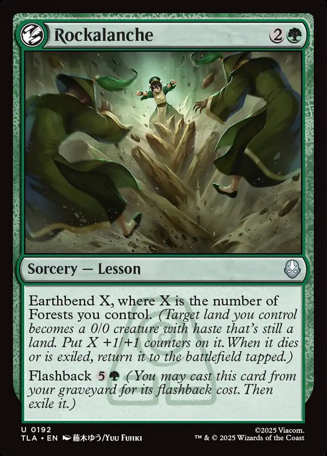 MTG Card Title: Rockalanche TLA/192