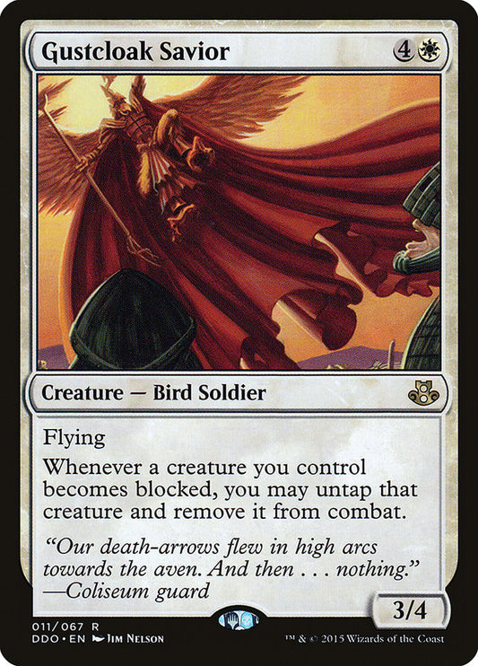 MTG Card Title: Gustcloak Savior DDO/11
