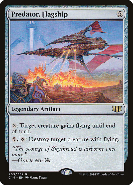 MTG Card Title: Predator, Flagship C14/263