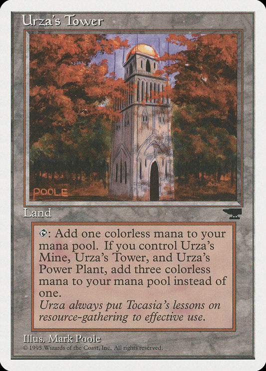 MTG Card Title: Urza's Tower CHR/116a