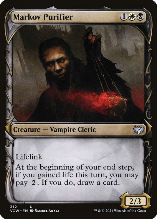 MTG Card Title: Markov Purifier VOW/312