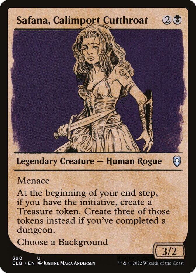 MTG Card Title: Safana, Calimport Cutthroat CLB/390