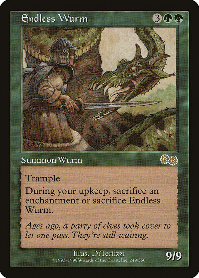 MTG Card Title: Endless Wurm USG/249