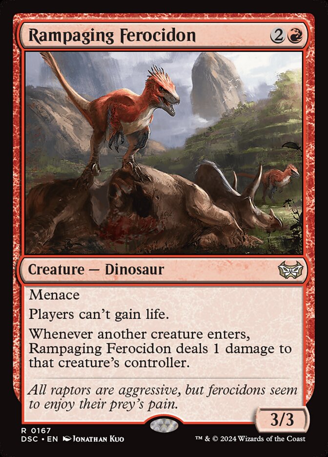 MTG Card Title: Rampaging Ferocidon DSC/167