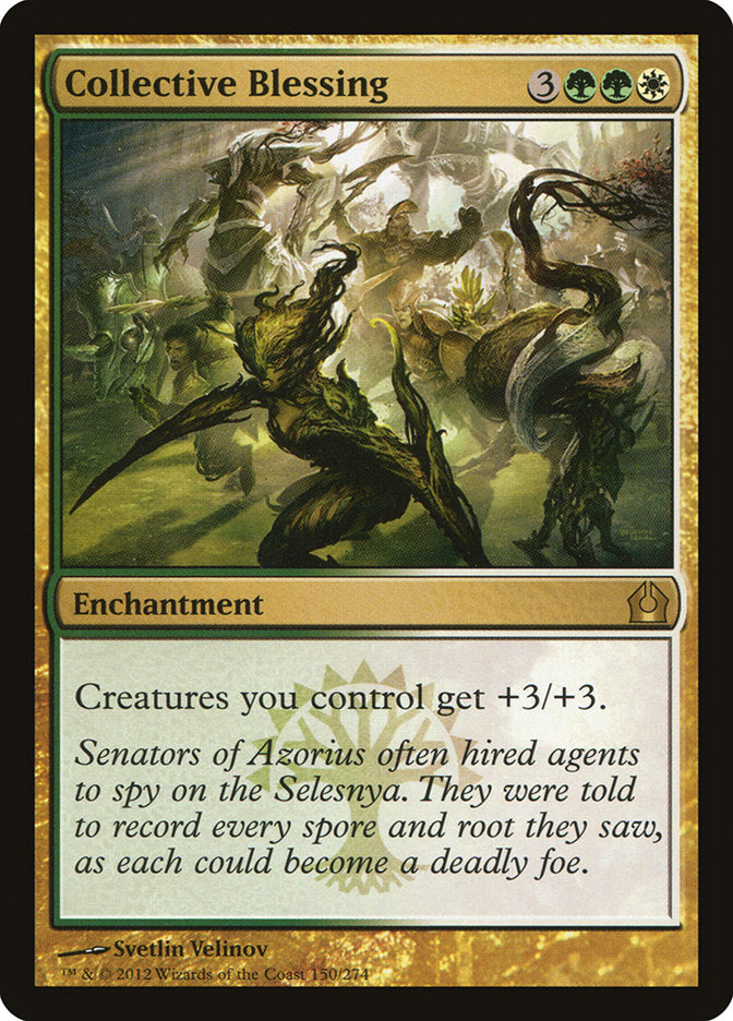 MTG Card Title: Collective Blessing RTR/150