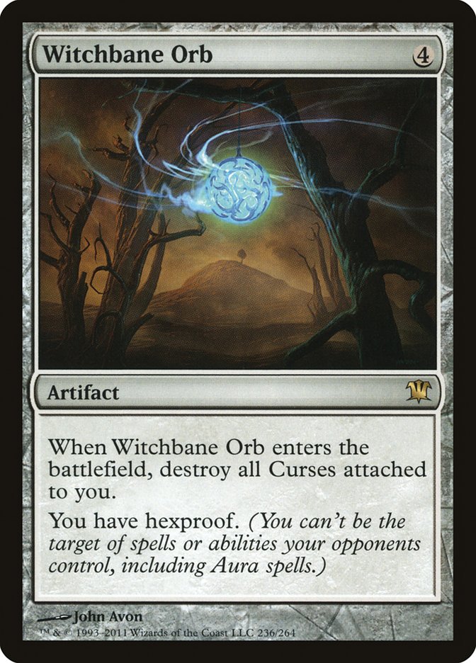 MTG Card Title: Witchbane Orb ISD/236