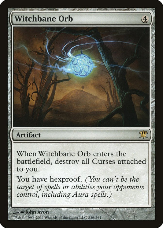 MTG Card Title: Witchbane Orb ISD/236