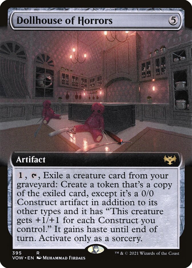 MTG Card Title: Dollhouse of Horrors VOW/395