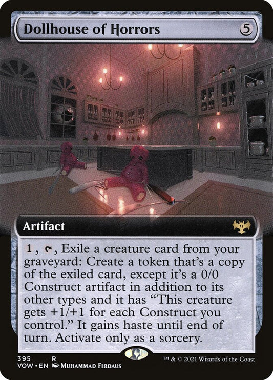 MTG Card Title: Dollhouse of Horrors VOW/395