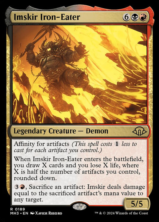 MTG Card Title: Imskir Iron-Eater MH3/189