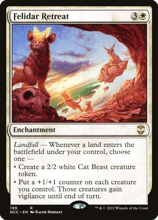 MTG Card Title: Felidar Retreat NCC/199