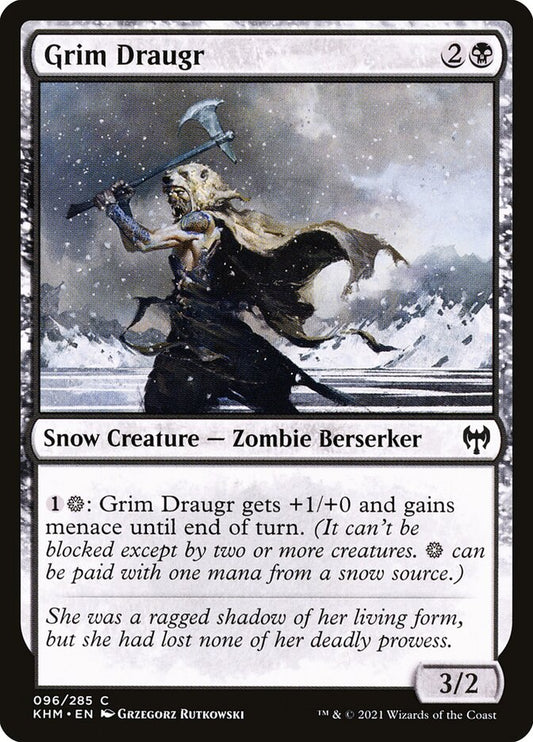MTG Card Title: Grim Draugr KHM/96