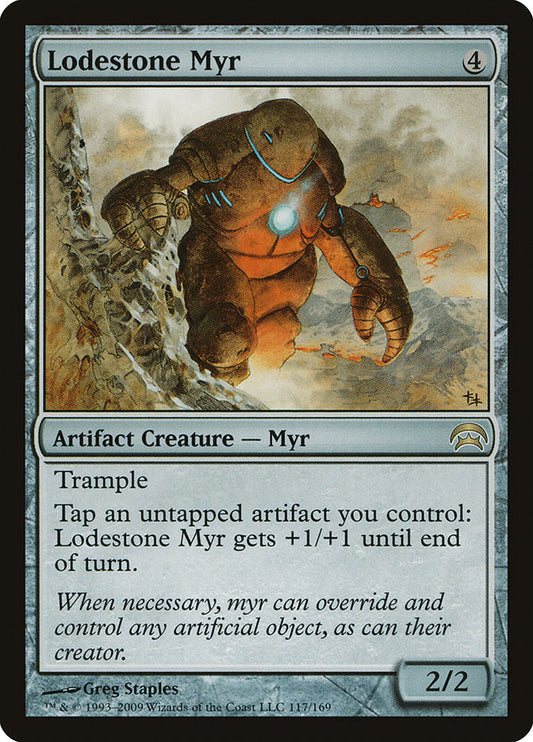 MTG Card Title: Lodestone Myr HOP/117