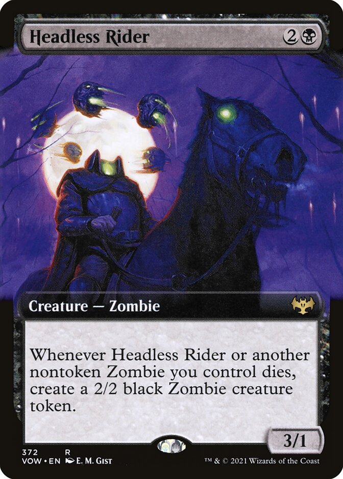 MTG Card Title: Headless Rider VOW/372