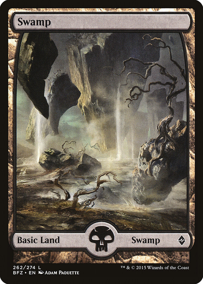 MTG Card Title: Swamp BFZ/262