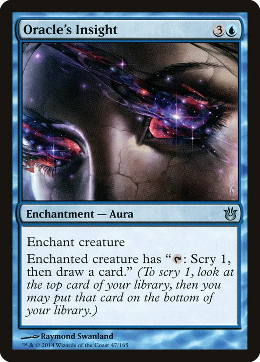 MTG Card Title: Oracle's Insight BNG/47