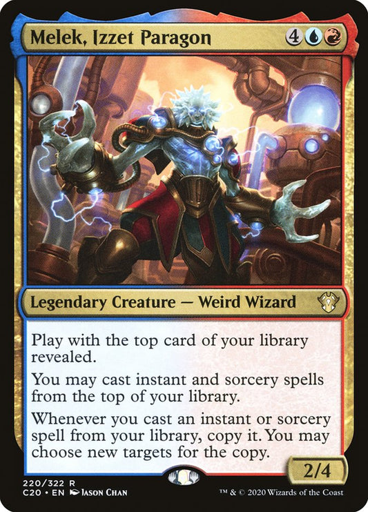 MTG Card Title: Melek, Izzet Paragon C20/220