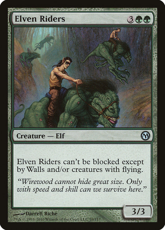 MTG Card Title: Elven Riders DPA/59