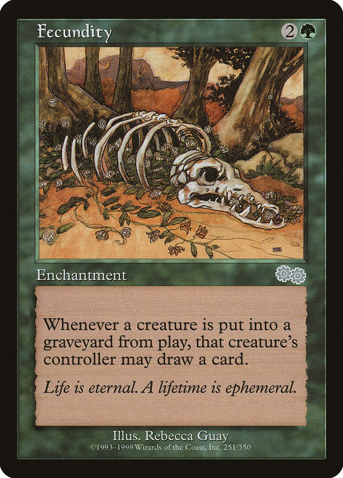 MTG Card Title: Fecundity USG/251