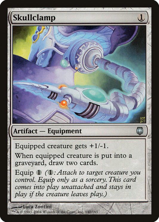 MTG Card Title: Skullclamp DST/140