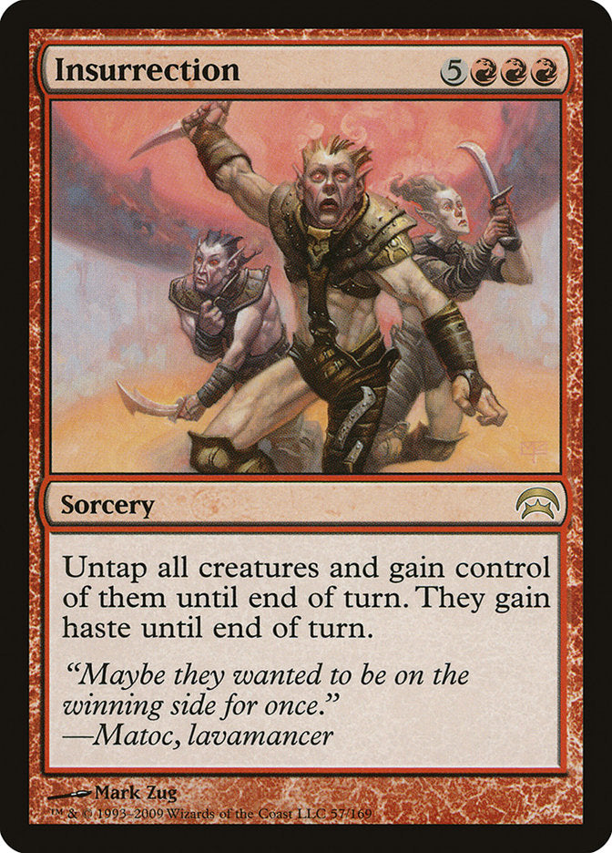MTG Card Title: Insurrection HOP/57