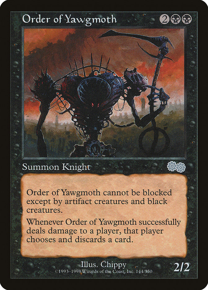 MTG Card Title: Order of Yawgmoth USG/144